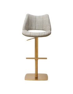 Contour Barstool - Gold/Olive Fusion