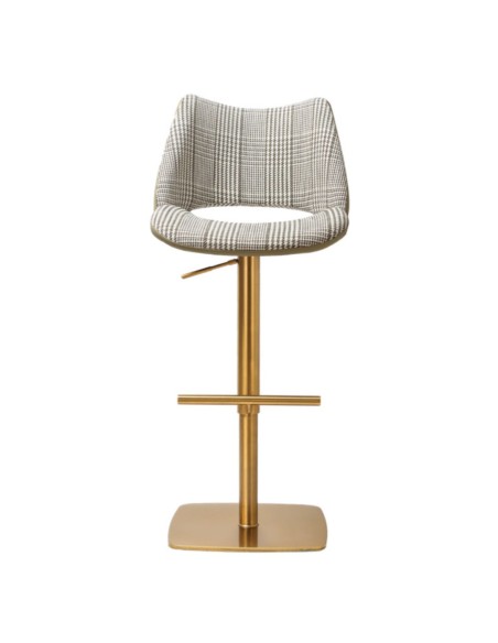 Contour Barstool - Gold/Olive Fusion