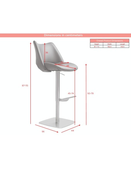 Contour Barstool - Gold/Olive Fusion