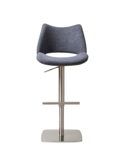 Contour Barstool - Stainless Steel Fusion/Slate Grey