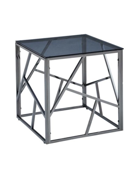 Cortez End Table - Titanium
