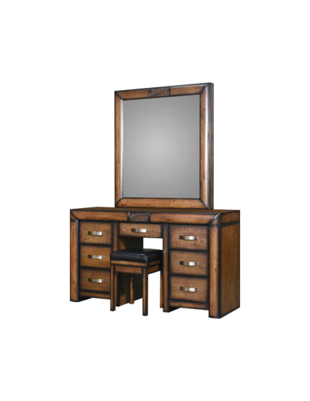 Paris Dressing Table - Dark Wood
