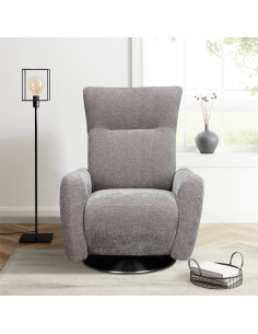 Monti Electric Armchair - Grey Farbic 2