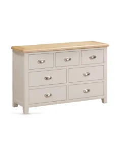 Windermere 3 Over 4 Chest - Oyster Grey