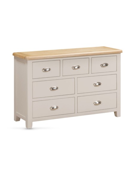 Windermere 3+4 Drawer Chest - Oyster Grey