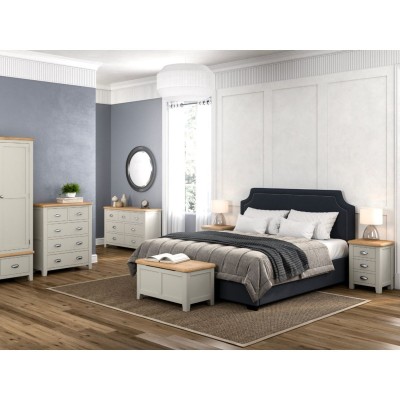 Windermere 2 Over 3 Chest - Oyster Grey