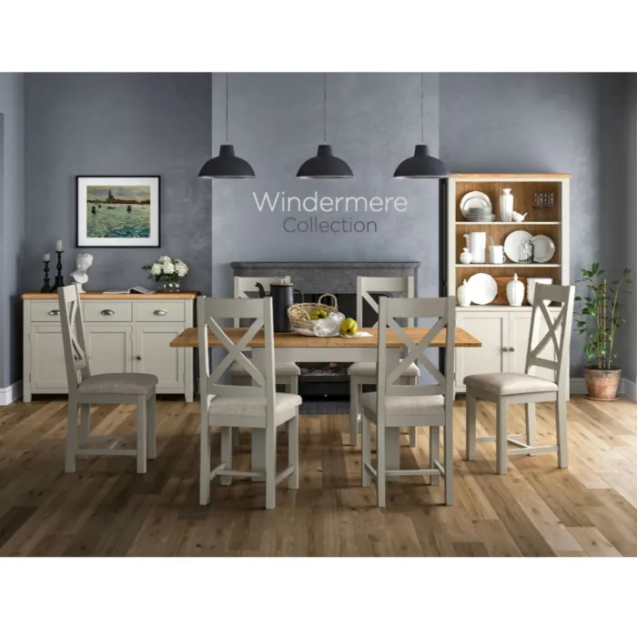 Windermere 3 Door Sideboard - Oyster Grey