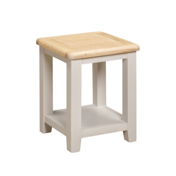 Windermere  Lamp Table - Oyster Grey