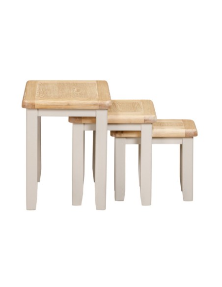 Windermere Nest of Tables - Oyster Grey