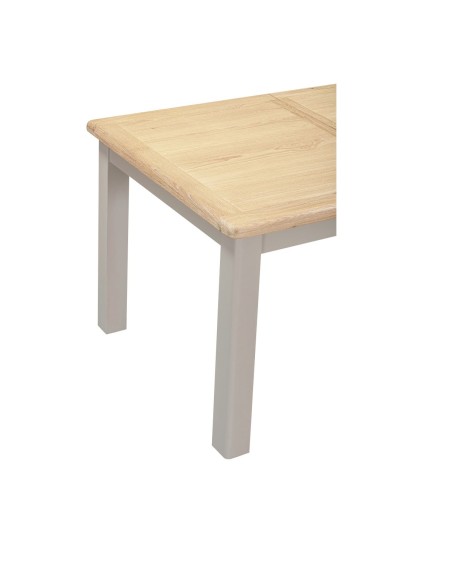 Windermere Square Extending Dining Table - Oyster Grey
