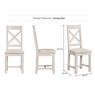 Windermere Square Dining Set - Oyster Grey