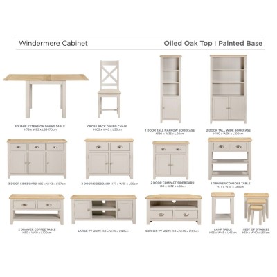 Windermere Square Dining Set - Oyster Grey