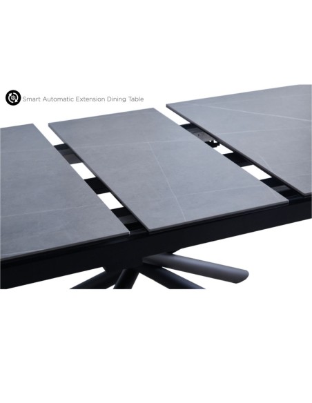 Ventura Extending Dining Table - Light Grey