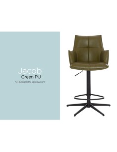 Jacob Barstool - Green PU 2