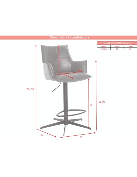 Jacob Barstool - Green PU