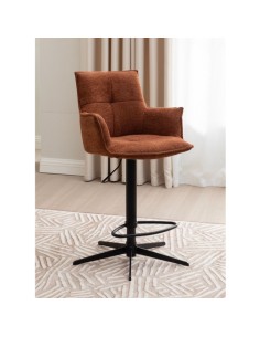 Jacob Barstool - Tan Fabric