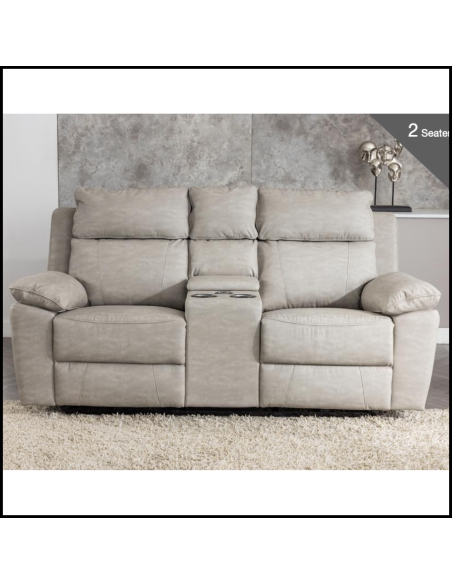Huntington 3+2 Sofa Set - Silver Grey