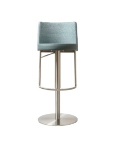 Vogue Barstool - Stainless Steel/Teal PU