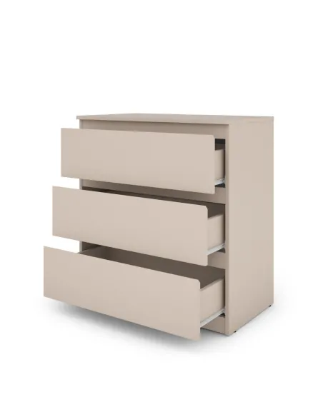 Bergen 3 Drawer Chest - Cashmere