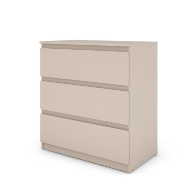 Bergen 3 Drawer Chest - Cashmere