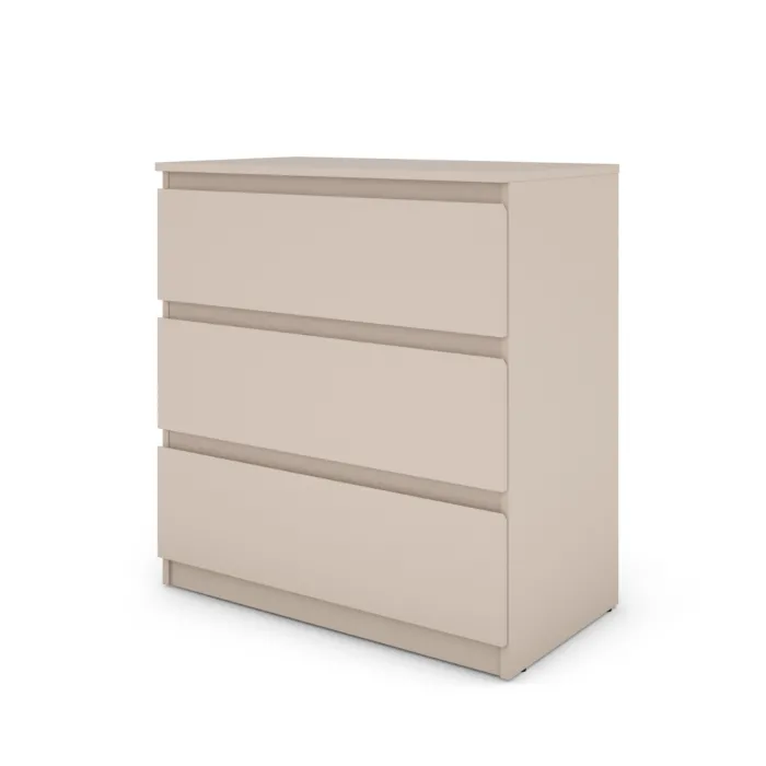 Bergen 3 Drawer Chest - Cashmere