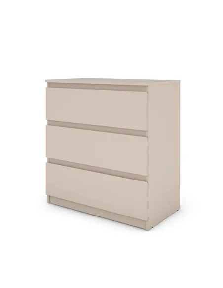 Bergen 3 Drawer Chest - Cashmere