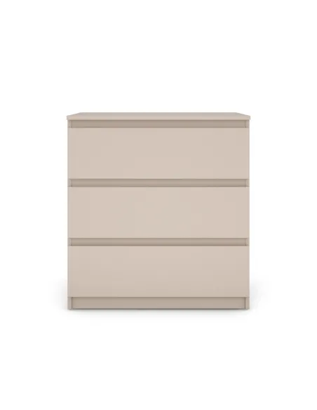 Bergen 3 Drawer Chest - Cashmere