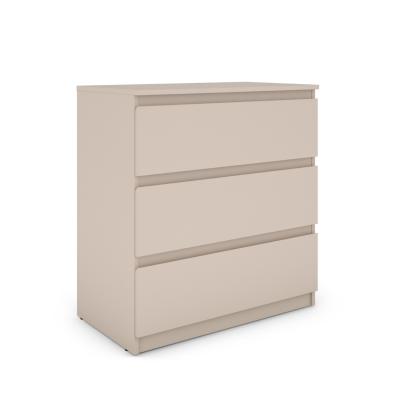 Bergen 3 Drawer Chest - Cashmere