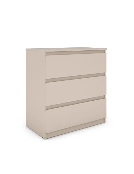 Bergen 3 Drawer Chest - Cashmere