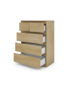 Bergen 3+2 Drawer Chest - Sonoma Oak 2