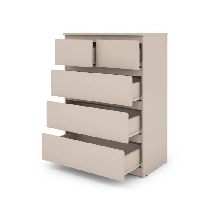 Bergen 3+2 Drawer Chest - Cashmere