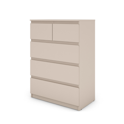 Bergen 3+2 Drawer Chest - Cashmere