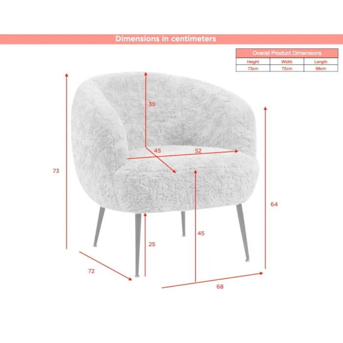 Willow Bedroom Chair - Fawn