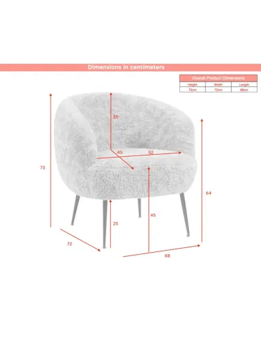 Willow Bedroom Chair - Fawn