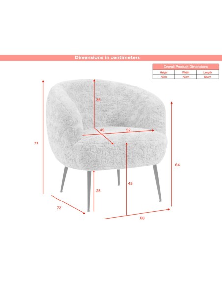 Willow Bedroom Chair - Fawn