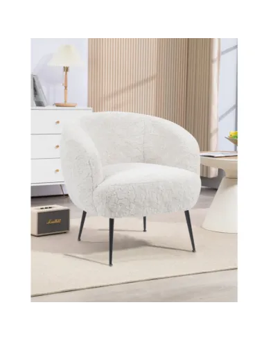Willow Bedroom Chair - Lamb White