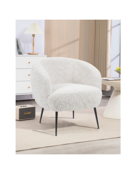 Willow Bedroom Chair - Lamb White