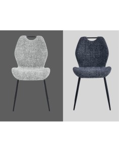 Turin Dining Chair - Light Grey 2