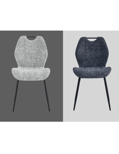 Turin Dining Chair - Light Grey