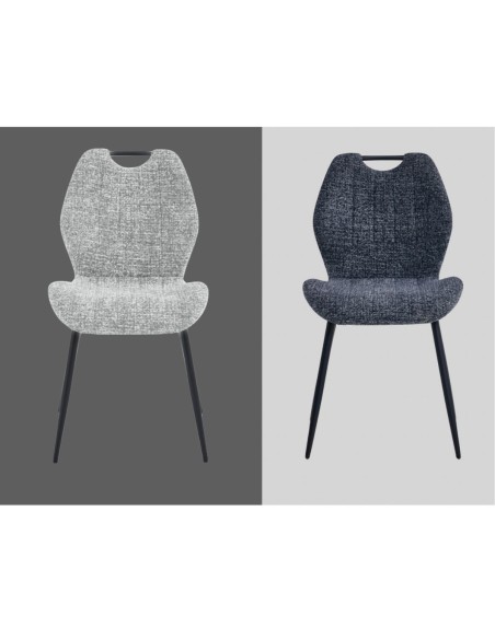 Turin Dining Chair - Dark Grey