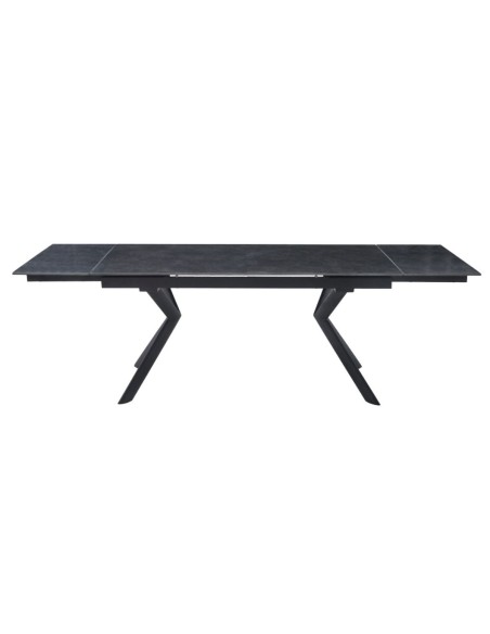 Valantino Extending Dining Table - Dark Grey