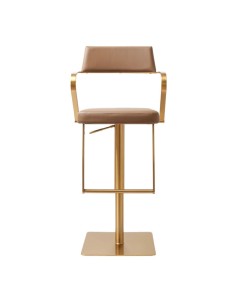 Tempo Barstool - Gold Mocha PU