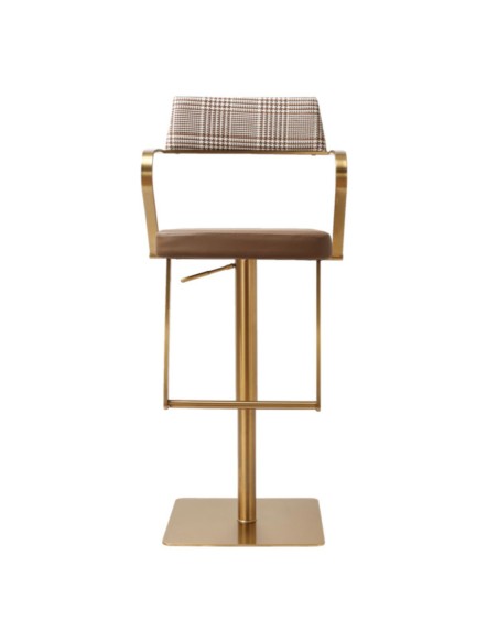 Tempo Barstool - Gold Mocha Fusion