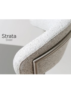 Strata Barstool -Stainless Steel/Steel Grey Fusion 2