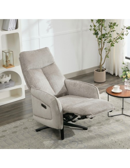 Prestige Fabric Swivel Armchair - Rabbit