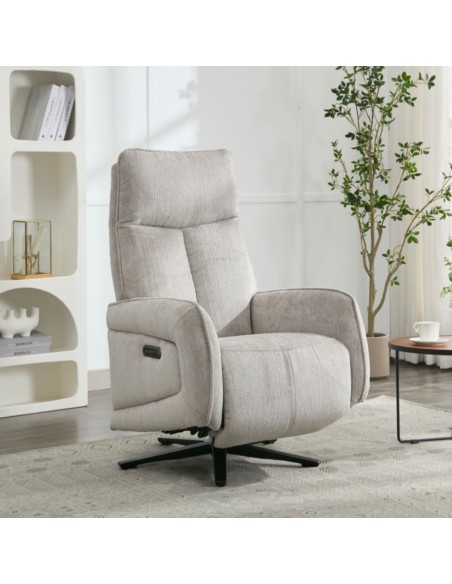 Prestige Fabric Swivel Armchair - Rabbit