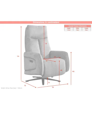 Prestige Fabric Swivel Armchair - Rabbit