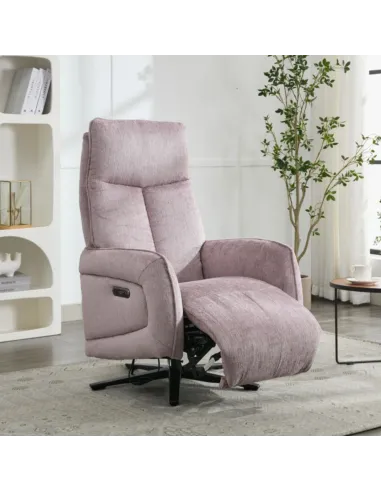 Prestige Fabric Swivel Armchair - Lavander
