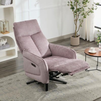 Prestige Fabric Swivel Armchair - Lavander