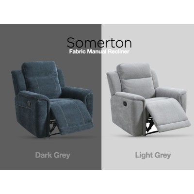Somerton Armchair - Light Grey